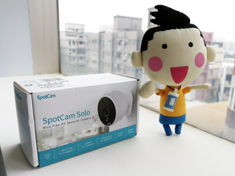 SpotCam Solo 全無線 雲端 WiFi 家用攝影機 監視器